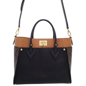 Louis Vuitton Monogram Leather Brown On My Side Bag